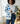 BLUE HEART CARDIGAN (3X)
