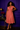 BRICK FAUX WRAP DRESS (XL)