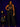 Lady Q’s Corner elegant halter neck jumpsuit with a gold sequin bodice and black wide-leg trousers on a model.
