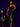 Lady Q’s Corner navy blue sleeveless wrap maxi dress with V-neck, spaghetti straps, and side slit on a model.